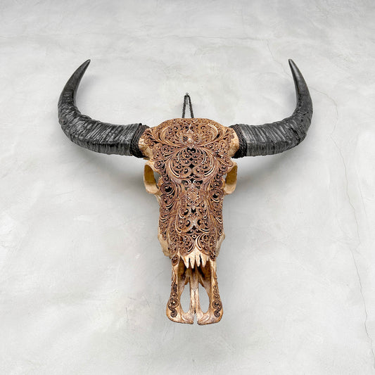 Lotus Zenith | Hand-Carved Buffalo