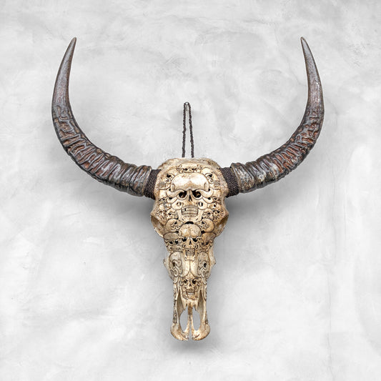 Macabre Diablo | Hand-Carved Buffalo