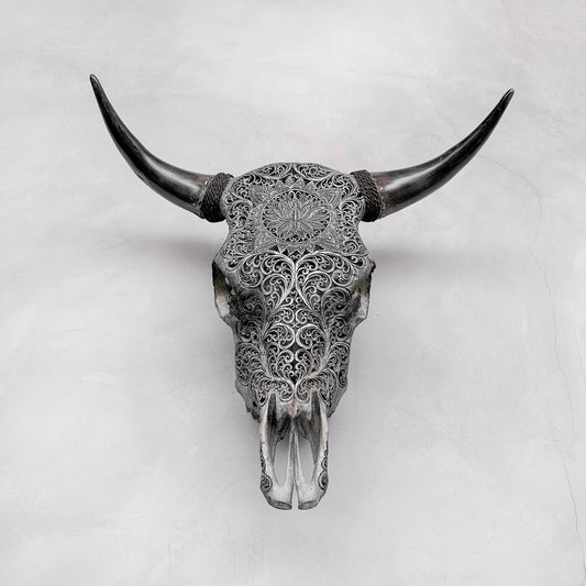 Nostalgic Nirvana | Hand-Carved Bull